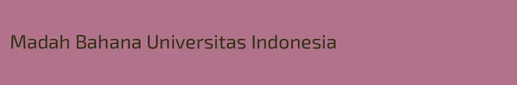 Madah Bahana Universitas Indonesia